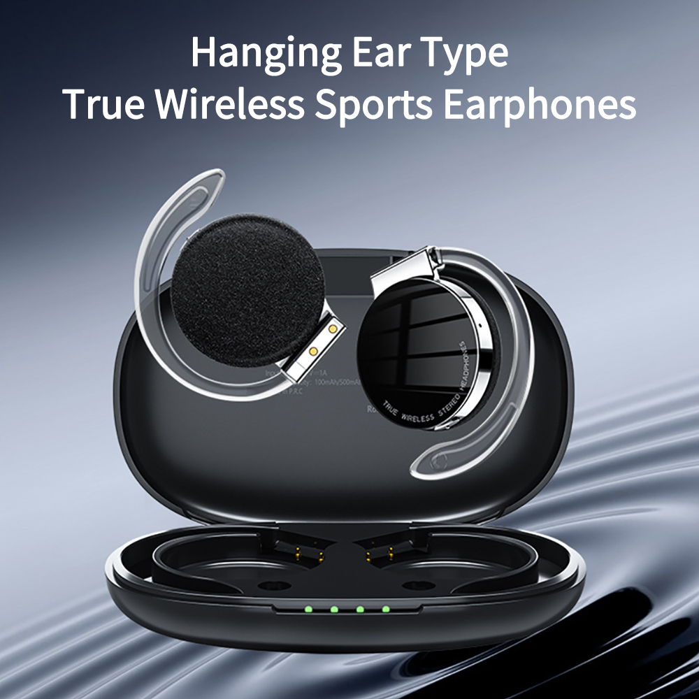 Sports Earphone Hook - F2 TWS Auriculares inalámbricos con Bluetooth