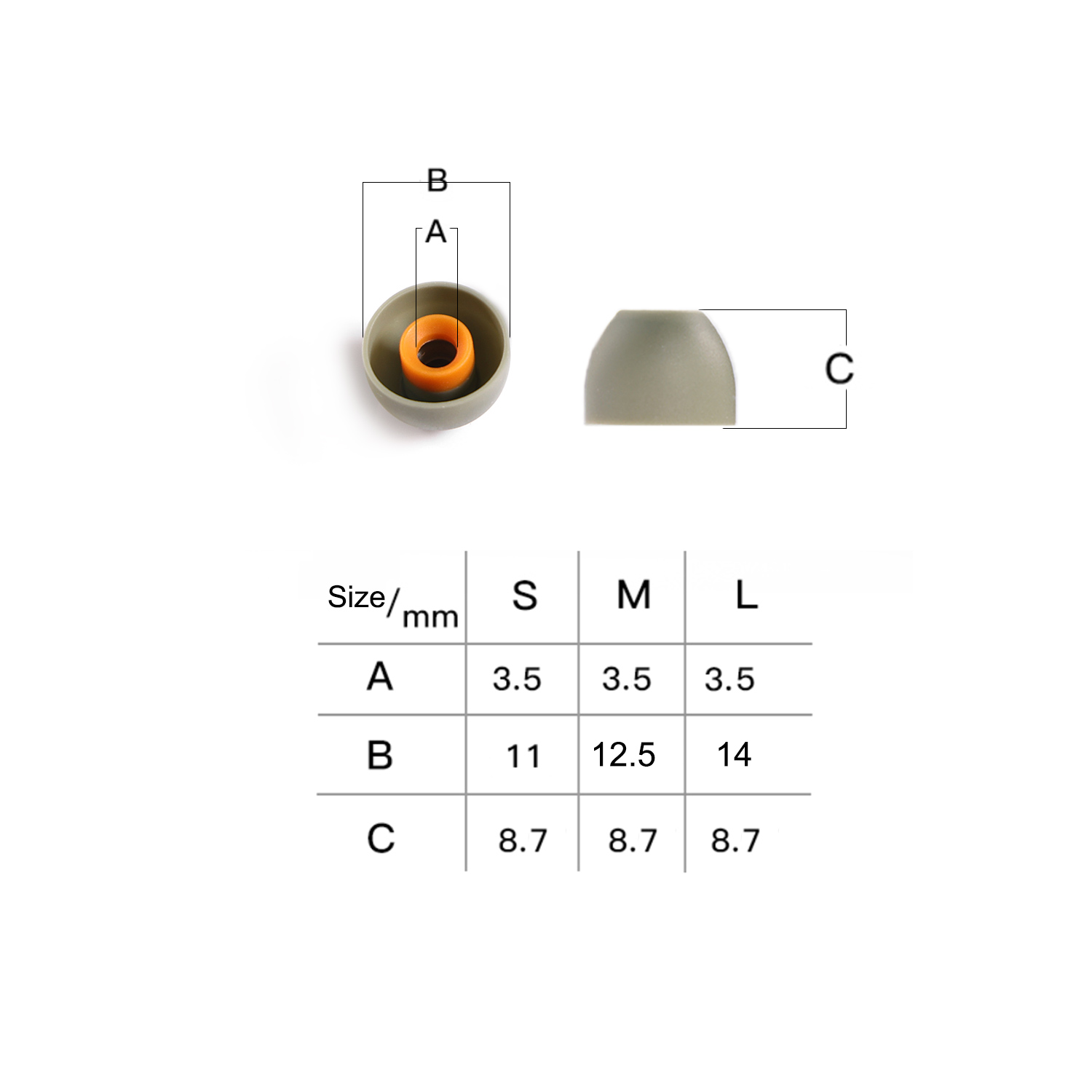 Puntas de silicona DD ddHiFi S - Silicone Ear Tip Replacement reseña y precio