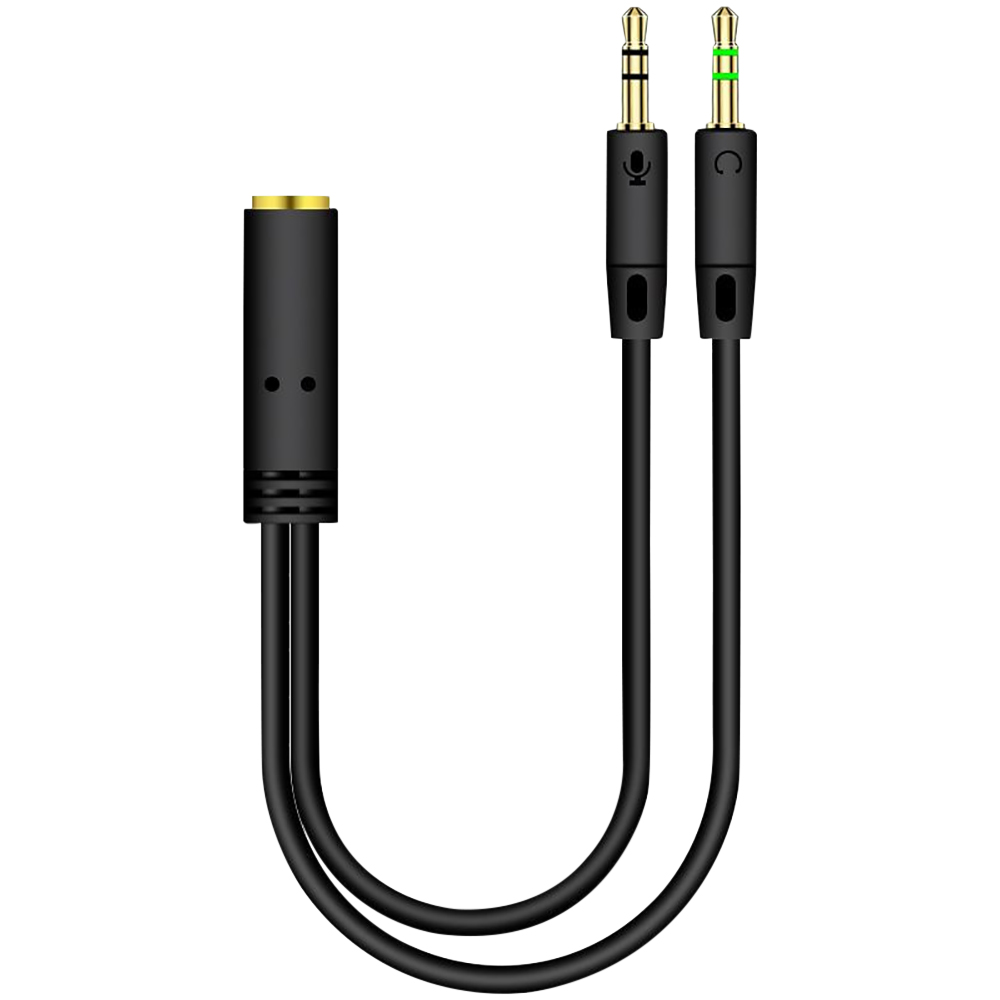 Adaptador de auriculares Jack  - Audio Splitter Y reseña y precio