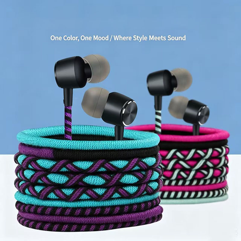 Auriculares con cable trenzado - Audiophile Headphone Wired reseña y precio